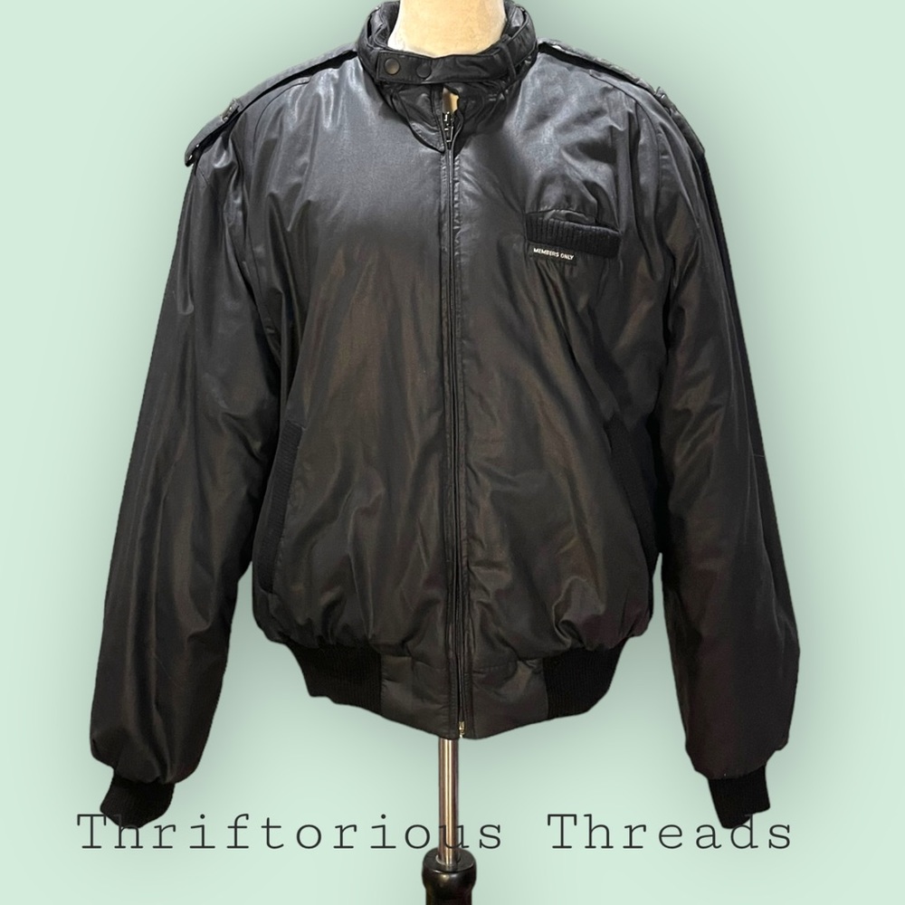 Vintage Members Only Iconic Racer Jacket - Picture 9 of 9